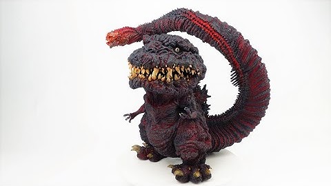 Unboxing Shin Godzilla Gigantic Series x Defo-Real Series Godzilla (4th Form)