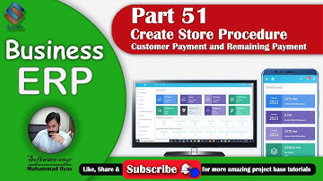 Business ERP Part 51 Customer Payment and Remaining Payment Store Procedure in ASP NET MVC