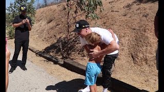 SURPRISING LUCKY KID WITH BRAND NEW DIRT BIKE!!!