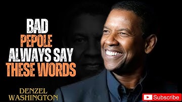 EYES OPEN! 🚨 How to Recognize BAD & FAKE People Before They Destroy You | Denzel Washington