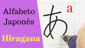 Qual são as letras em japonês?