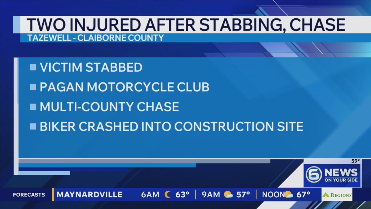 Police: Pagan's Motorcycle Club members flee after stabbing in Tazewell ...