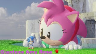 Giantess Amy Rose 🌹 | Fan-Animation