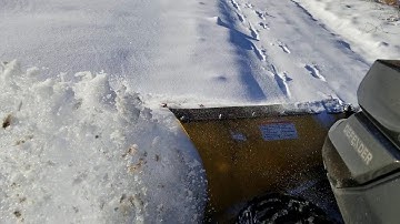 All New Moose 82 Inch V-Plow