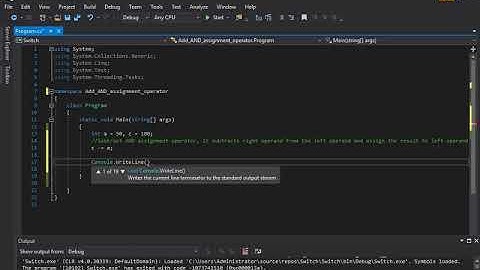Subtract AND assignment operator in C# || Assignment operator in C# | C# Programming Language