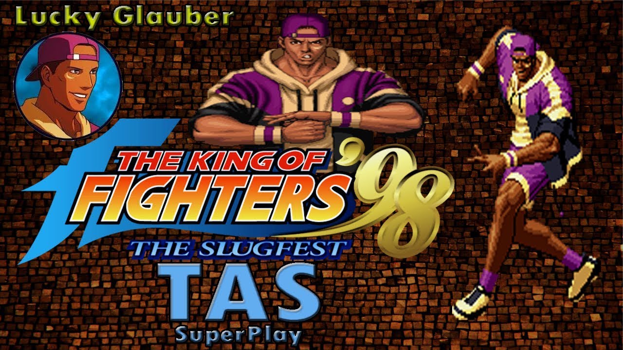 KOF '94 RE-BOUT - LUCKY GLAUBER COMBO INFINITO #tas #fightinggames #arcade  #kof #ultimateplayer 