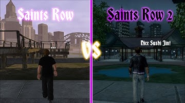 Saints row Vs Saints row 2 map part 2