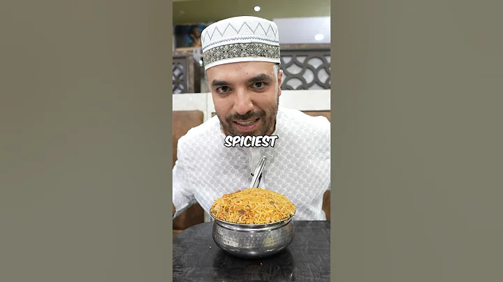 I Tried India’s Spiciest Biryani 🥵🇮🇳