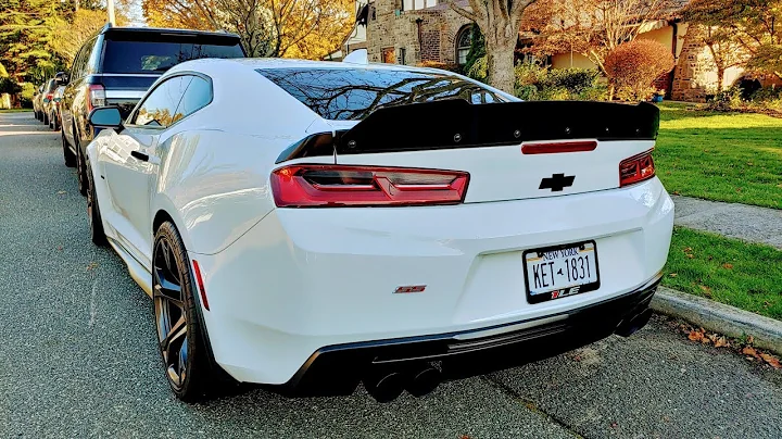 2017 Camaro SS 1LE Kooks headers and full exhaust start up and revs