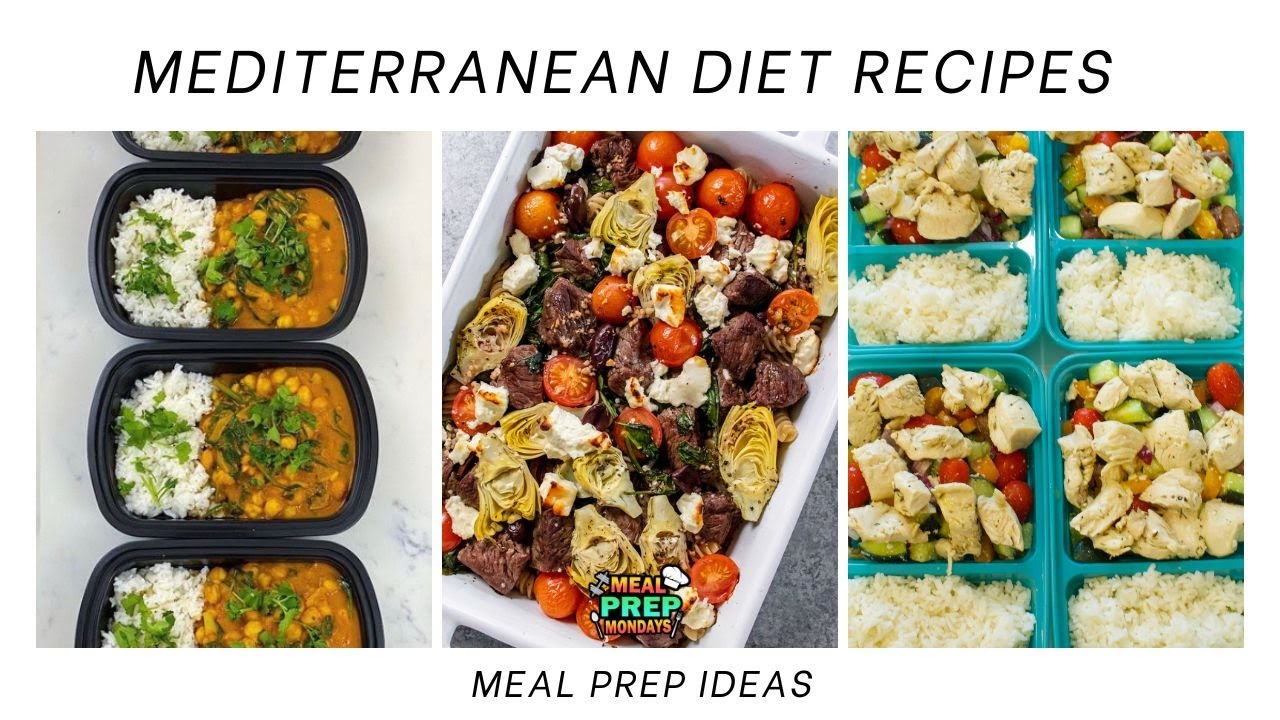 The 10 BEST Mediterranean Diet Recipes   Meal Prep Ideas