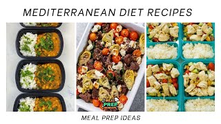 The 10 BEST Mediterranean Diet Recipes | Meal Prep Ideas
