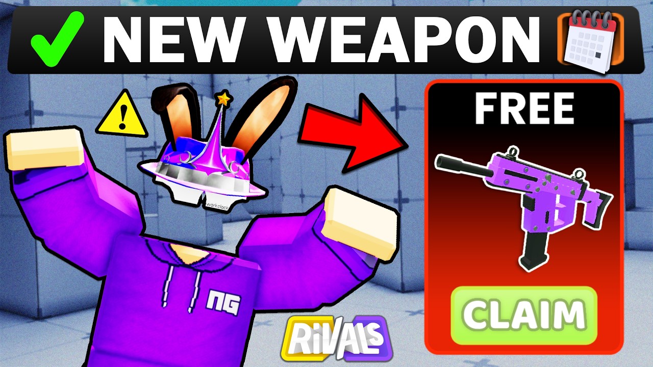 NEW WEAPON UPDATE... (Roblox Rivals News)