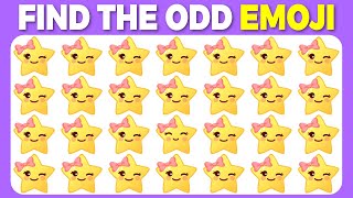 Find the Odd Emoji Edition! Puzzles for Geniuses