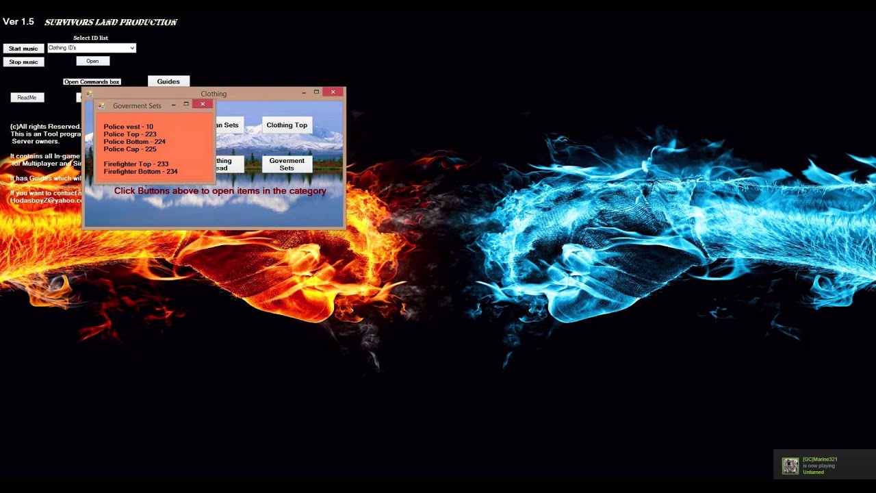 Unturned 3 Admin commands and Item ID's in one Program