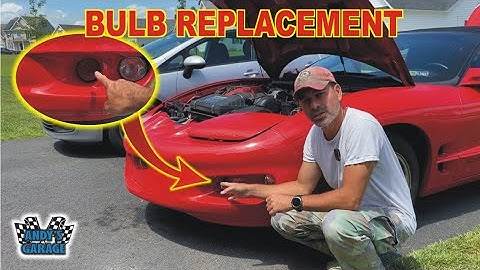 How To Replace Turn Signal Bulbs - Pontiac Firebird (Andy’s Garage: Episode - 359)