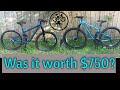 My $150 Walmart Hyper Hydroform 29er full suspension bike build vs stock