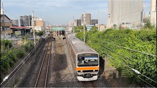 【出発シーン】武蔵野線E231系MU16編成東川口駅出発シーン