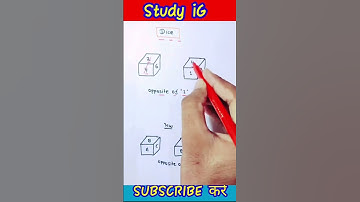 Dice Tricks Reasoning Dice Tricks|| Reasoning Trick for SSC CGL, GROUPD, RRB NTPC #shorts #trending