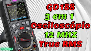 GD188 the new 12MHz portable oscilloscope from GVDA!! by Electrolab 3,102 views 5 months ago 22 minutes