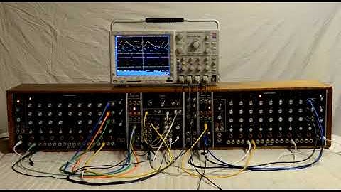 Moog 960 sequencer demo