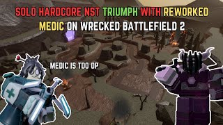 Solo Hardcore NST Triumph with Reworked Medic || Roblox TDS