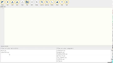 How to import cyberbot.py module to a Microbit with the Mu editor