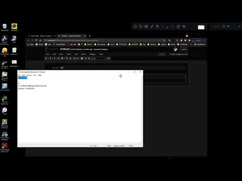 주피터노트북 파일저장 위치 바꾸기 / 워킹폴더 바꾸기 / How to change working directory in jupyter notebook