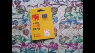 Strontium 16gb Class 6 micro sd HC card for smart phone