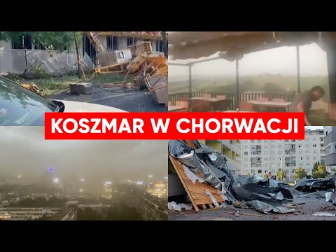 Koszmarna pogoda w Chorwacji. Żywioł zabijał ludzi na Bałkanach