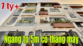 Ms381 Phân Khúc 7 Tỷ Ngang 5M Siêu Thoáng Có Thang Máy. Gần Nguyễn Oanh