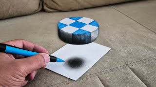 3d drawing on paper simple how to draw 3d