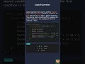 Logical Operators (Java Operators)