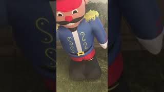 2002 Gemmy 8ft. Inflatable Nutcracker Soldier