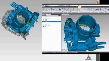 Scan small objects by Handheld 3D Scanner
