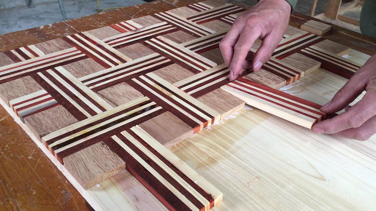 Project Woodworking Furniture Space Saving -  How to have a Creative and Beautiful 3d Coffee Table