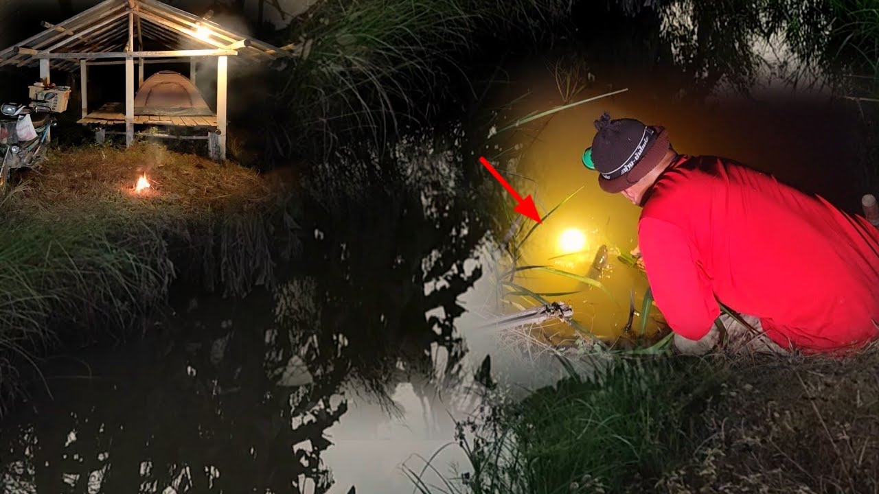 เหลือเชื่อครั้งแรกในชีวิตนอนนาค้างคืนปักเบ็ดหน้าหนาวหมายในตำนานหมานจนตะข้องเกือบแตก