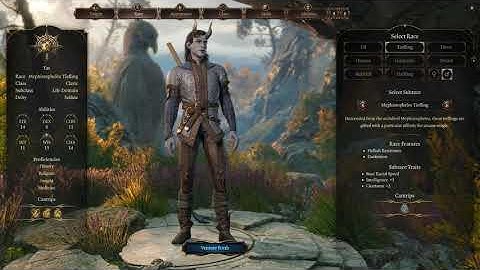 All Races and Subraces of Baldur