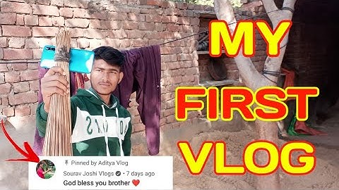 My First Vlog ❤️