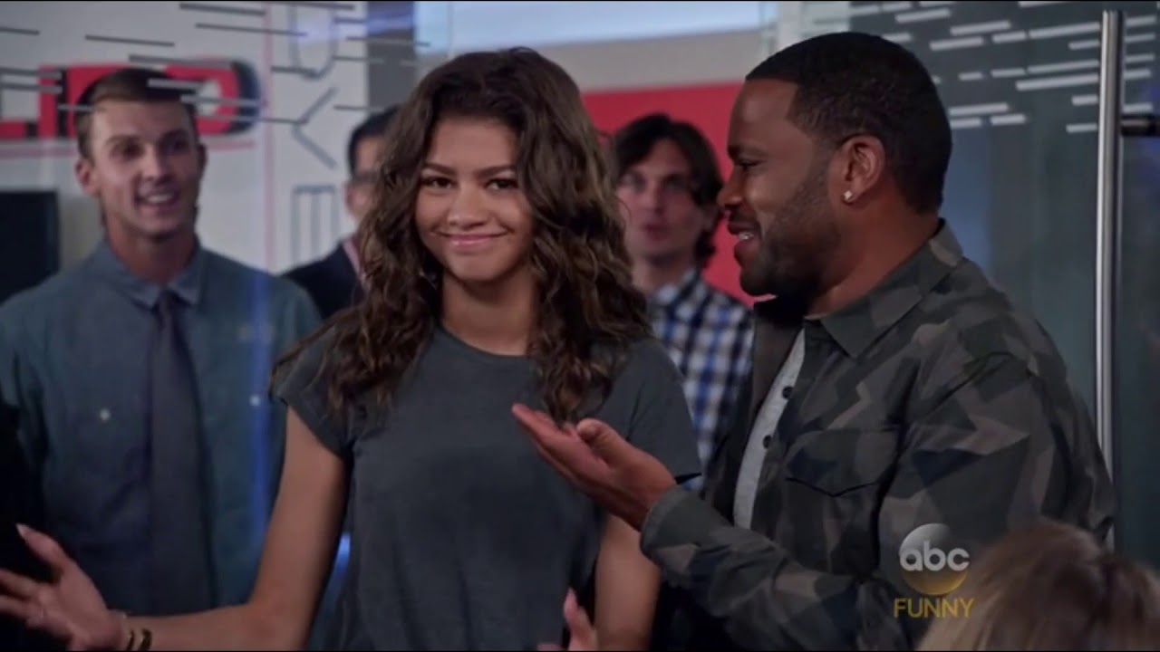 all Zendaya moments in blackish - YouTube