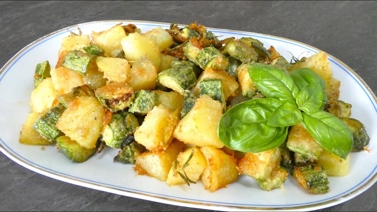 Il Contorno Perfetto 🥰 Patate E Zucchine Al Forno