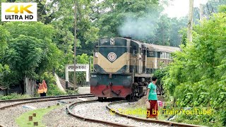 Tungipara Express: Gobra to Rajshahi Leaving Poradah Station - BD Railway । টুঙ্গিপাড়া এক্সপ্রেস