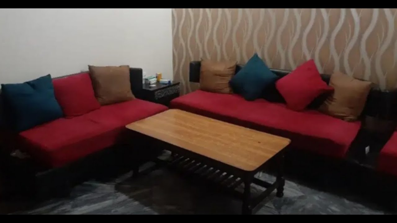 Second hand corner sofa set, bedroom set, dining table set, good