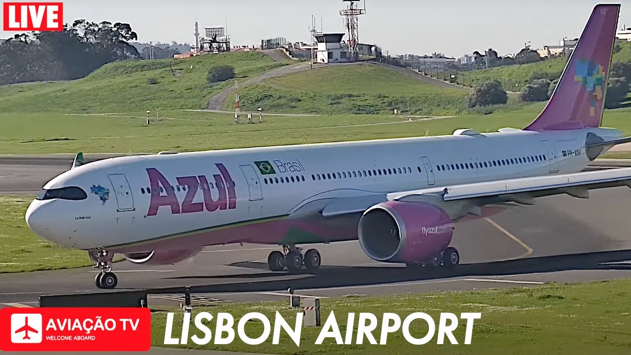 🔴 LIVE Lisbon Airport 02.12.2022 Direto Aeroporto de Lisboa (LIS/LPPT