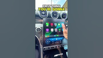 Mercedes Benz How To: Connecting Apple CarPlay in GLC 🚘 #mercedesbenz #tutorial