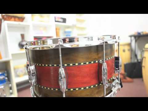 P.Ellis Drums Custom Big Boy Snare Drum Demo at Jeff Ryder Drum Shop