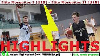 [WRONBA, 61.sezon] 21.03.2026: HIGHLIGHTS: Elite Mosquitos I (U18) - Elite Mosquitos II (U18) [U18]