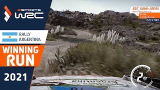 Sami-Joe winning run: Cuchilla Nevada - Rally Argentina / eSports WRC 2021