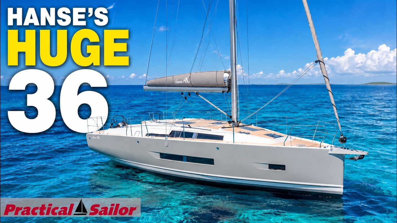⁣Hanse 360 Boat Tour: The 36 Footer That Feels Like a 40