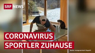 Wie Sport-Profis während der Corona-Krise im Homeoffice trainieren | SRF News Net Worth