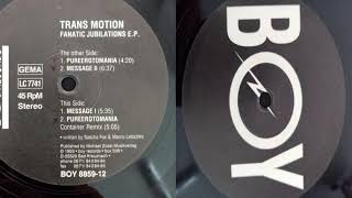 Trans Motion - Message I (1993)